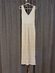 Ralph Lauren Shimmering Cream Maxi Dress